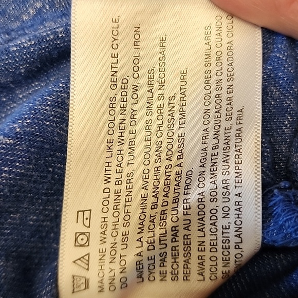 Greg Norman Collection Heather Blue Short Sleeve Tee - Picture 9 of 10